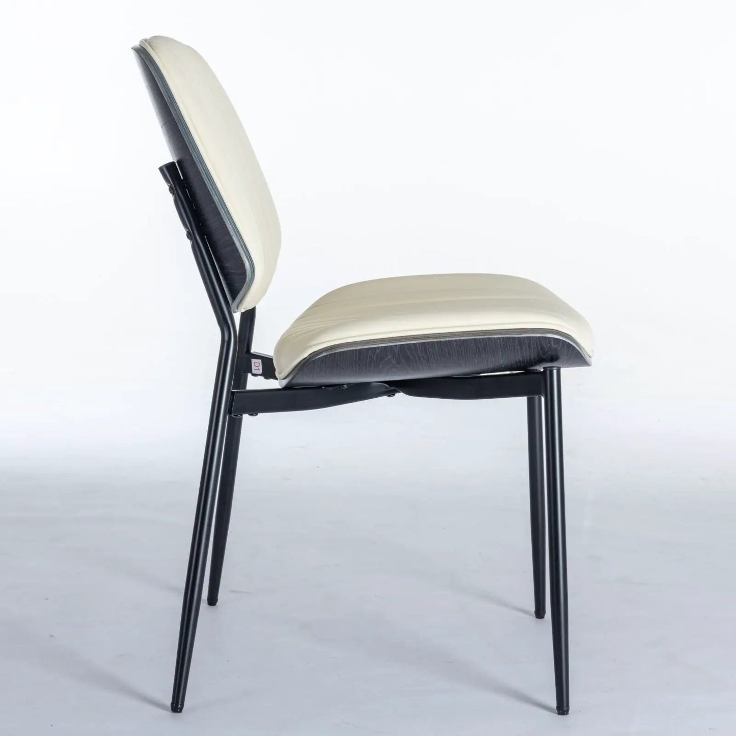 Dining Chairs Set of 2 Mid Century Walnut Back