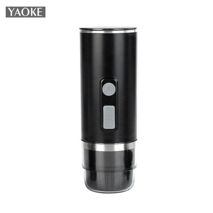 Yaoke portable fully automatic Italian espresso capsule coffee machine large and small capsule coffee powder universal - Tampa Home & Garden Store