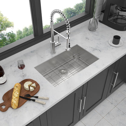 Modern Deep Single Bowl and Stainless Steel Sink