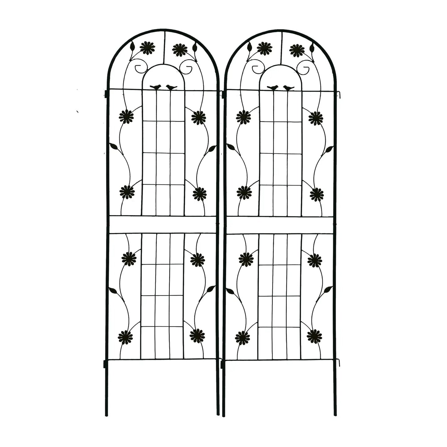 Metal Garden Trellis for Climbing Plants Outdoor