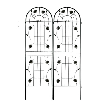 Metal Garden Trellis for Climbing Plants Outdoor