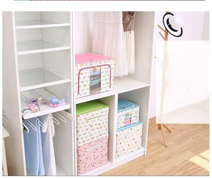 Steel Frame Storage Box With Oxford Cloth Cover