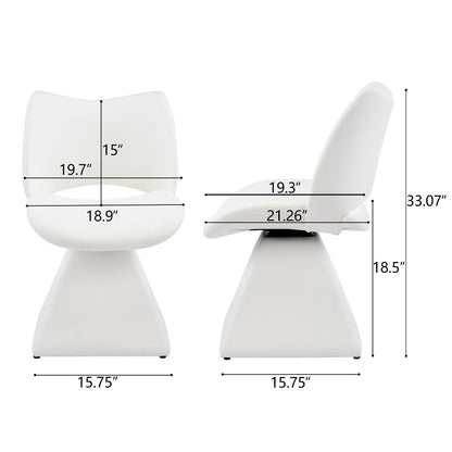 Modern Swivel Dining Chair With High Back