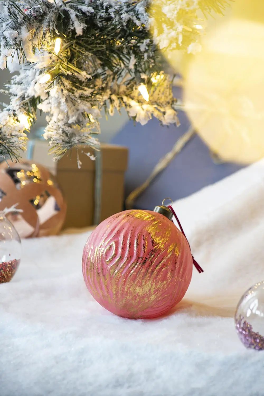 Christmas Ball Glass Ornament and Tree Decoration