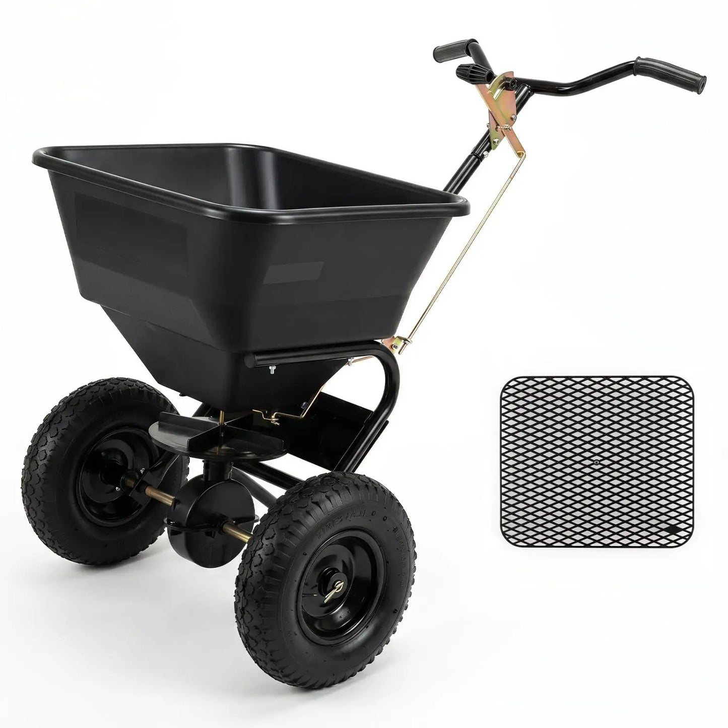 Walk-Behind Broadcast Spreader 66 Lb Capacity