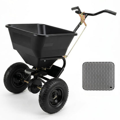 Walk-Behind Broadcast Spreader 66 Lb Capacity