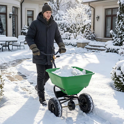 Walk-Behind Broadcast Spreader 66 Lb Capacity