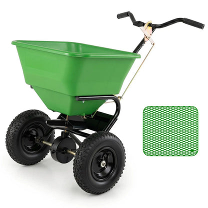 Walk-Behind Broadcast Spreader 66 Lb Capacity