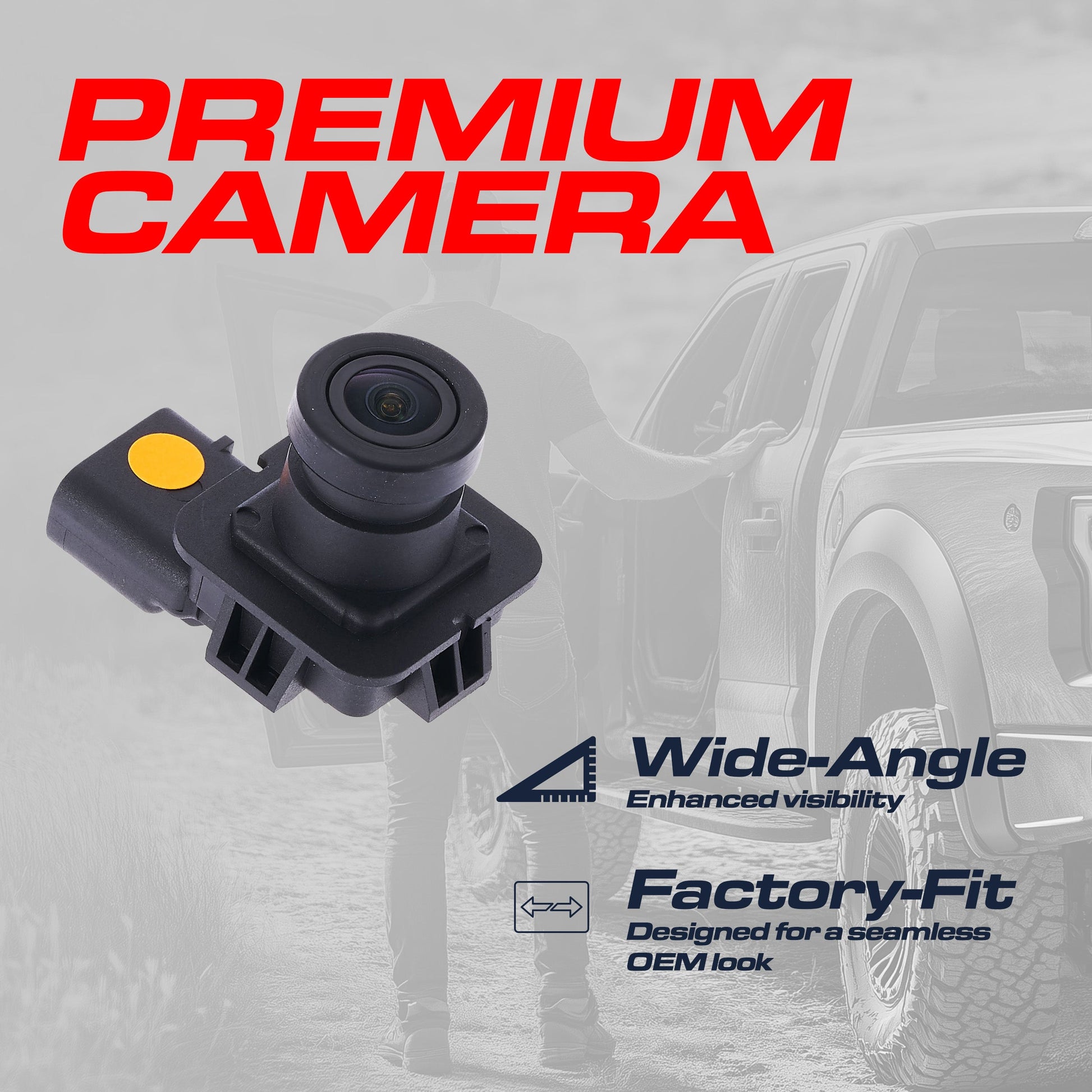 Ford Edge 2011-2012 OE backup camera Master Tailgaters, black housing BT4Z-19G490-A/B on Tampa Home & Garden Store