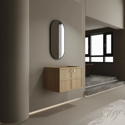Modern Mounted Vanity With Soft Closing Doors