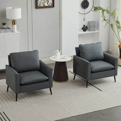 Nordic Retro Light Upholstered Sofa Chair
