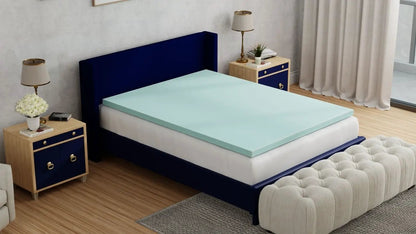 Gel Plush Memory Foam Mattress Topper 3 Inch