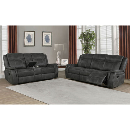 Franklin Manual Reclining Loveseat and Console
