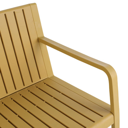 2 Piece Outdoor Set orange waterproof patio chair back and armrest, HouseOfZazla on Tampa Home & Garden Store