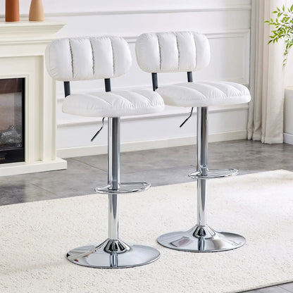 Adjustable Bar Stools With Footrest For Island