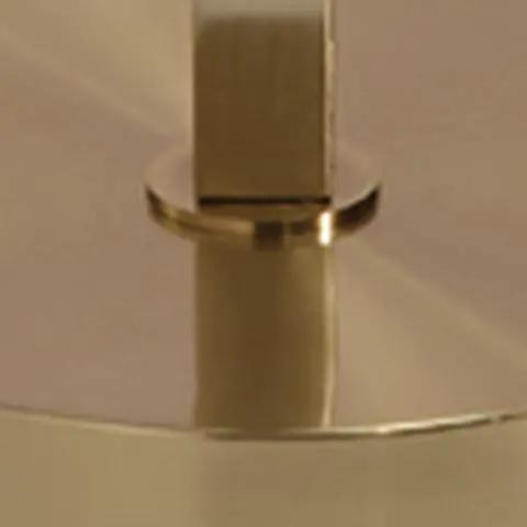 Haigwood metal floor lamp brass finish with circular ring accent Unique Piece Furniture on Tampa Home & Garden Store