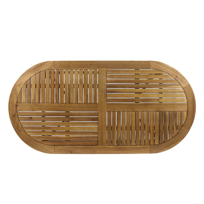 Premium Acacia Wood Outdoor Table For The Patio