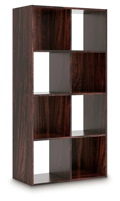 Glosmount cube organizer in dark wood finish with open cubbies by Unique Piece Furniture on Tampa Home & Garden Store