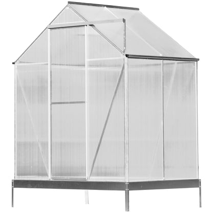 Heavy Duty Polycarbonate Greenhouse Kit and Door