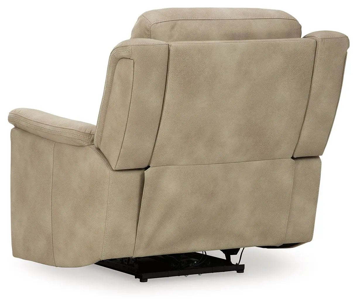 Next-Gen Durapella Power Recliner tan finish with powered reclining on Tampa Home & Garden Store