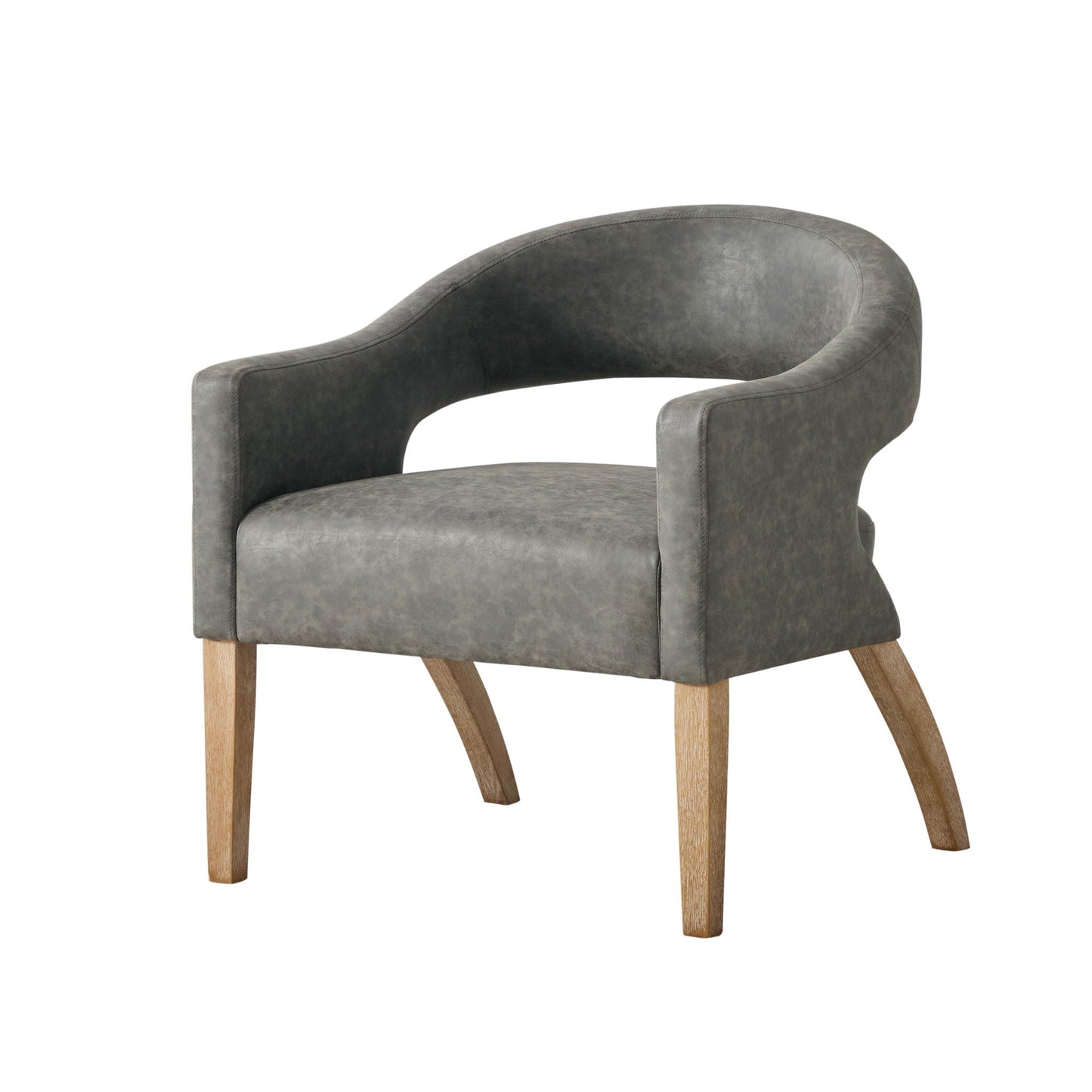 Mid Century and Modern Open Back Armchair