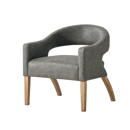 Mid Century and Modern Open Back Armchair