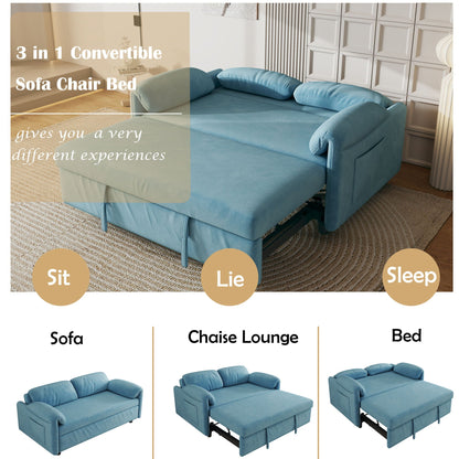 Dual Purpose Sofa and Retractable Queen Bed