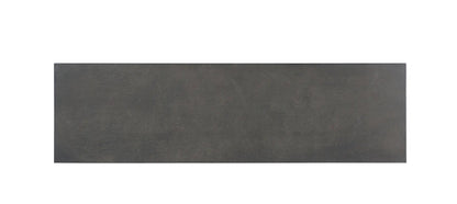 Louis Philippe bedroom dresser front panel in dark charcoal wood grain, sleek design on Tampa Home & Garden Store