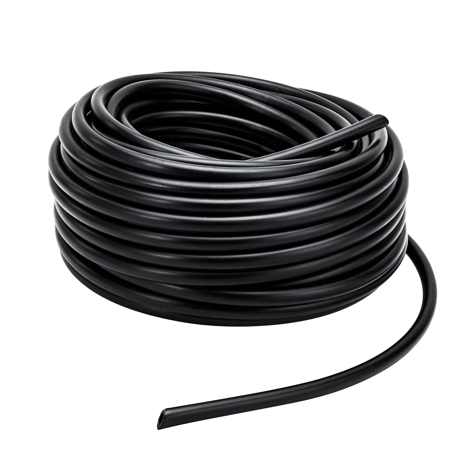 Drip distribution tubing 1/4in x 50ft black coil Orbit Irrigation on Tampa Home & Garden Store