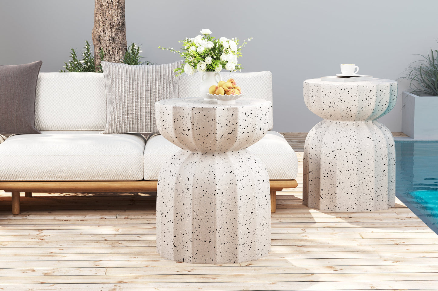 Modern Waterproof Indoor and Outdoor Coffee Table
