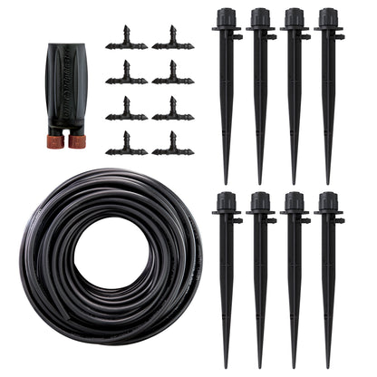 Orbit Irrigation Patio Drip Kit 67523 with coil tubing and emitters and stakes on Tampa Store on Tampa Home & Garden Store
