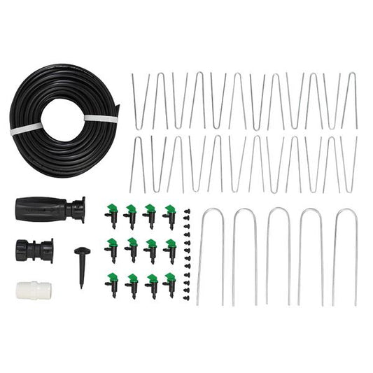 58-Piece Garden Box Drip Irrigation Soaker Watering Kit