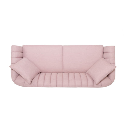Contemporary Three Seater Sofa with Button Stitch