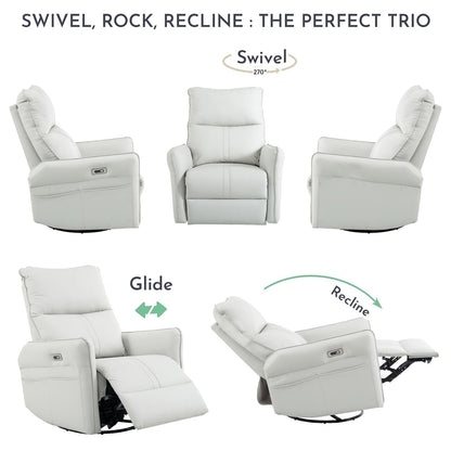 Electric Recliner with USB and Type C for Bedroom
