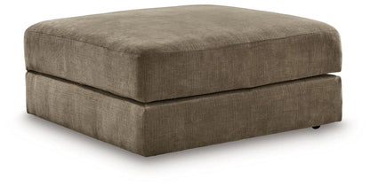 Camellia-Court storage ottoman in coffee taupe fabric by Unique Piece Furniture on Tampa Home & Garden Store
