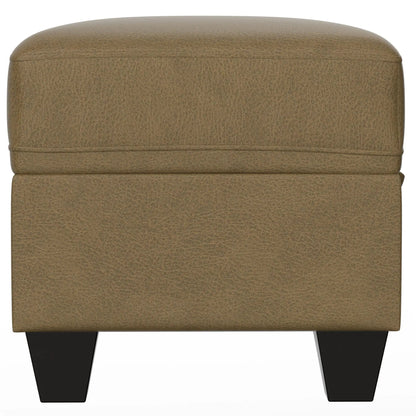 Drason Storage Ottoman brown textured upholstery with black legs by Unique Piece Furniture on Tampa Home & Garden Store