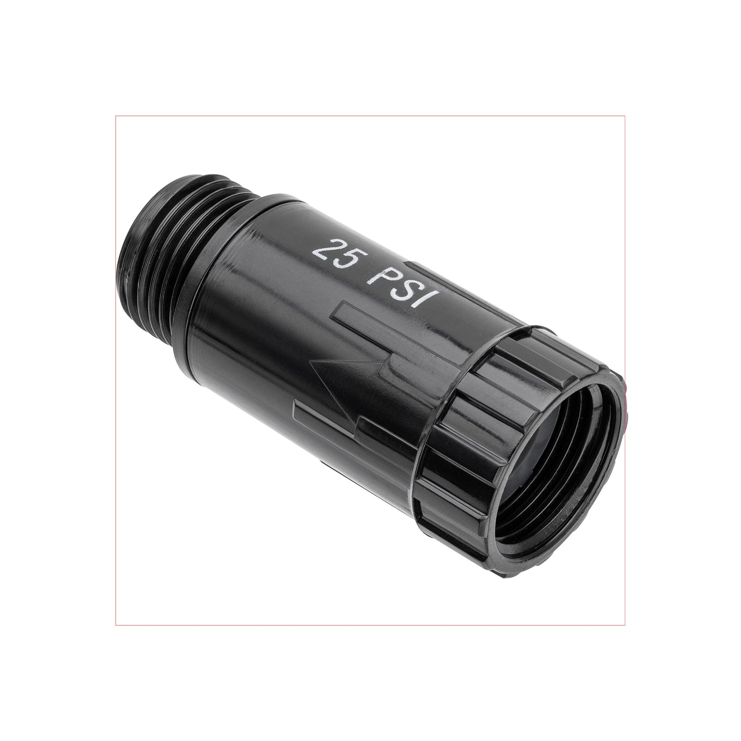 3/4-in FHT 25 PSI pressure regulator black Orbit Irrigation drip valve for hoses on Tampa Home & Garden Store