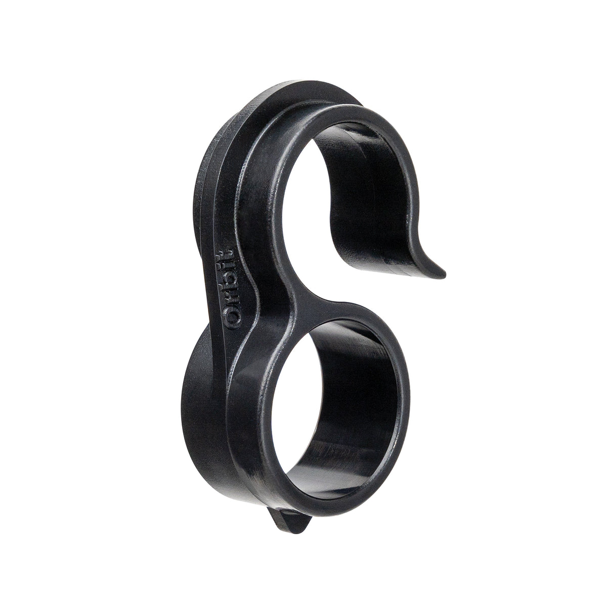 Figure-8 drip end fitting 1/2 in, black plastic, Orbit Irrigation on Tampa Home & Garden Store