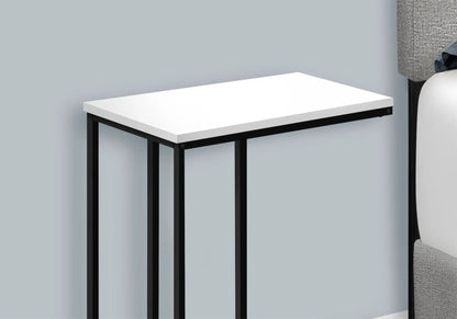 Accent Table C Shaped End Table Space Saving