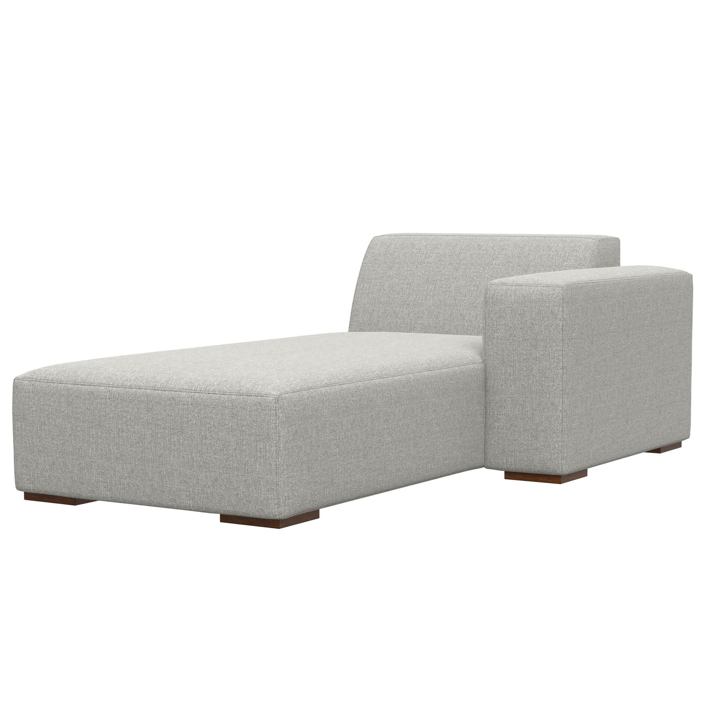 Rex Modern Asymmetrical Chaise Sofa Module