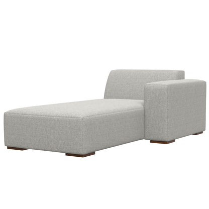 Rex Modern Asymmetrical Chaise Sofa Module