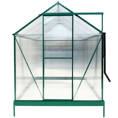 Heavy Duty Polycarbonate Greenhouse Kit and Door