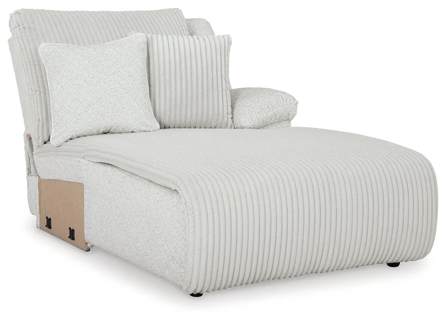 Top Tier Corduroy Reclining Sectional with Chaise