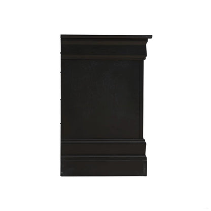 Louis Philippe Nightstand in Wood Veneer