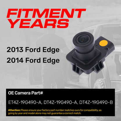 Ford Edge OEM backup camera 2013-2014 Master Tailgaters; DT4Z-19G490-A/B, ET4Z-19G490-A on Tampa Home & Garden Store
