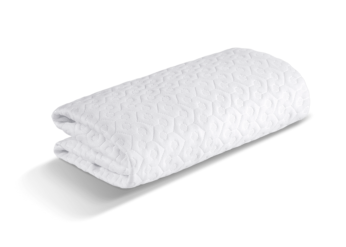 Bed Gear Dri-Tec crib mattress protector white quilted fabric hex pattern by HouseOfZazla on Tampa Home & Garden Store