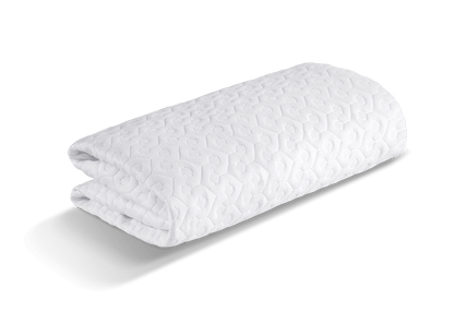 Bed Gear Dri-Tec crib mattress protector white quilted fabric hex pattern by HouseOfZazla on Tampa Home & Garden Store