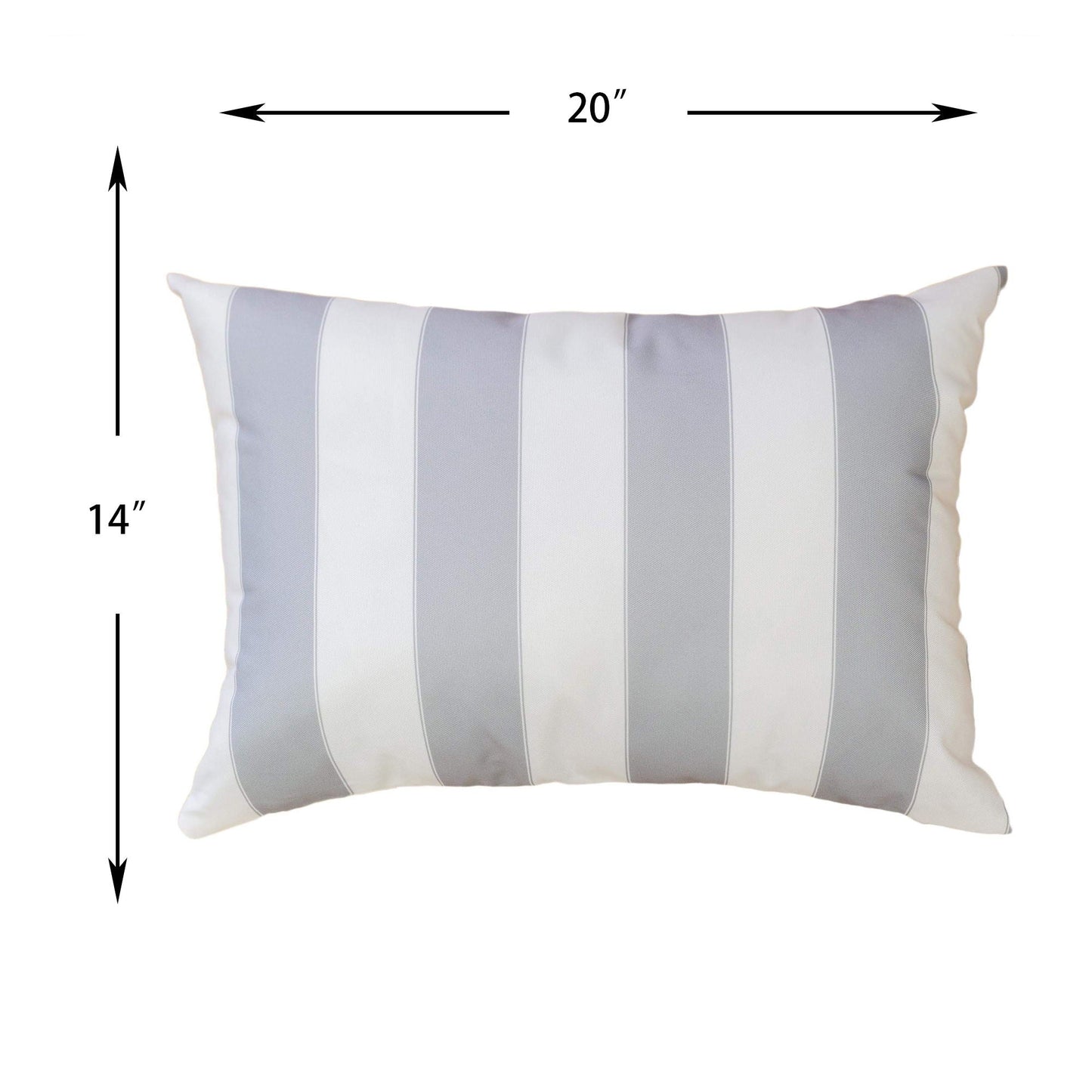 Horizon Stripe Pillow For Indoor And Outdoor Use