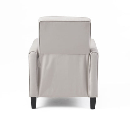 Upholstered Push Back Recliner Chair and Lounge