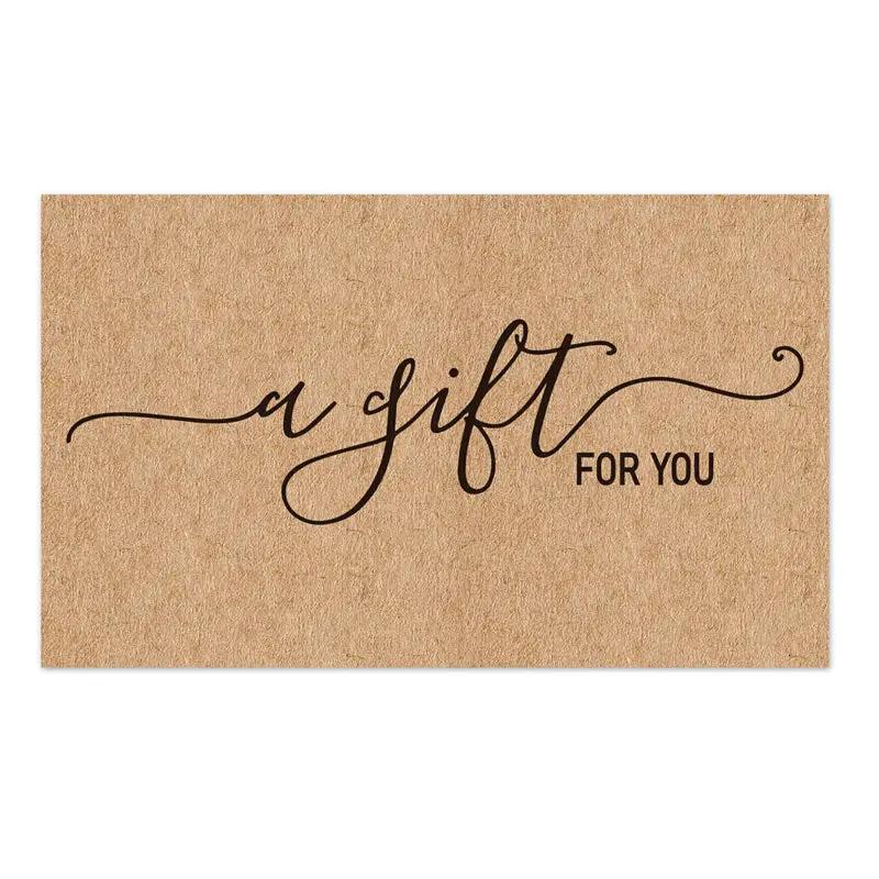 English Holiday Thank You Card for Do It Yourself